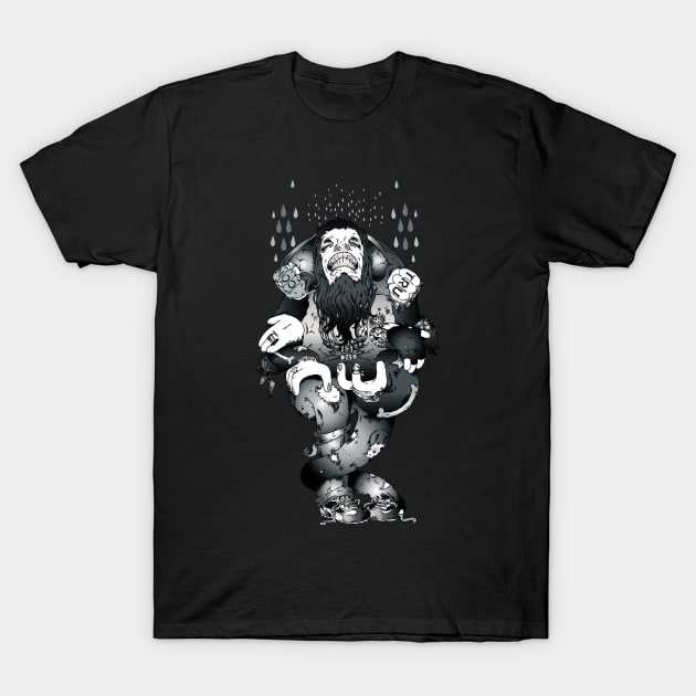 Skate Chaos King T-Shirt by BeeryMethod